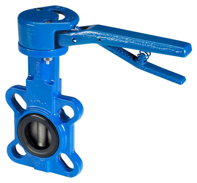 Дисковый затвор VFY-WH (SYLAX) Ду25 с рукояткой