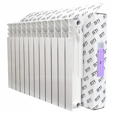 Биметаллический радиатор STI 500/100 12 секций