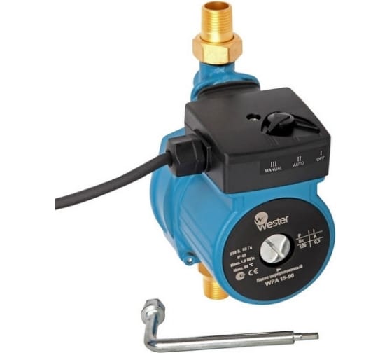 Насос повысительный  Wester WPA 15-90 с гайками