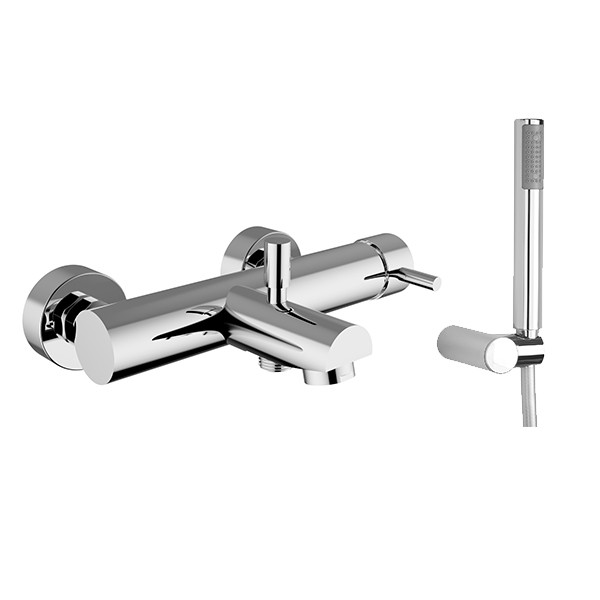 Zipponi DALI Смеситель для ванны 1-рычаж.с ручной лейкой, хром