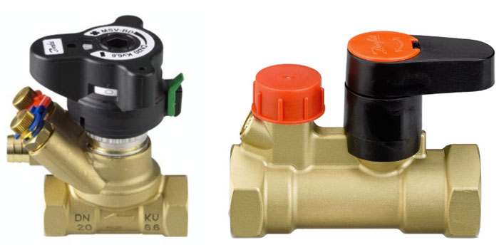 Балансировочный клапан Danfoss MSV-BD