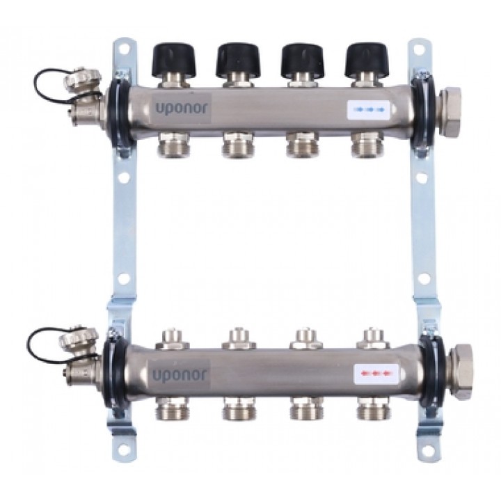 UPONOR VARIO S КОЛЛЕКТОР С КЛАПАНАМИ ST LS 4X