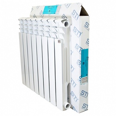 Алюминиевый радиатор STI 500/80 8 секций