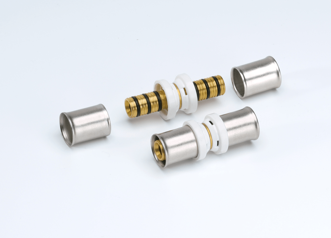 Соединитель RIIFO Omni 26/26 мм, пресс, латунь