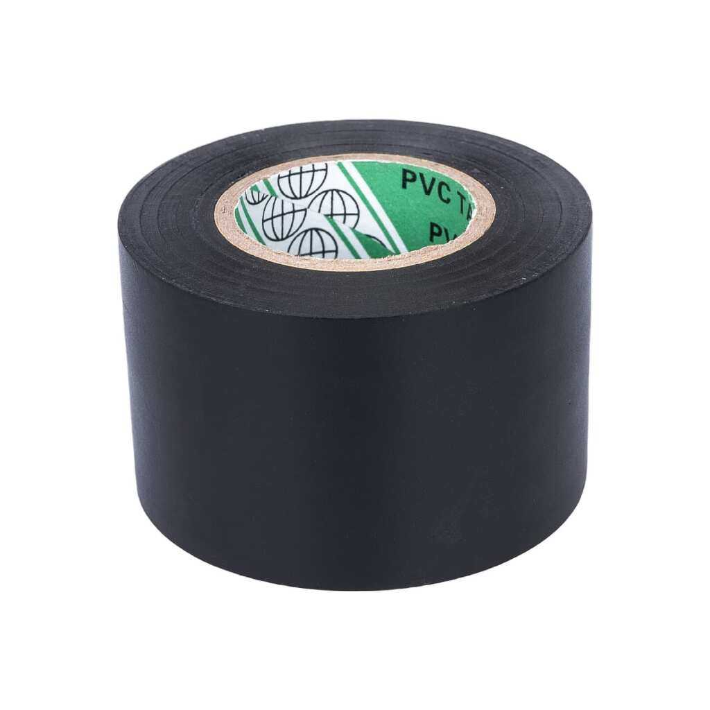 Лента РУ-ФЛЕКС ПВХ 50-25 черная, неарм (аналог PVC 070 K-flex) шир 50мм, дл 25м