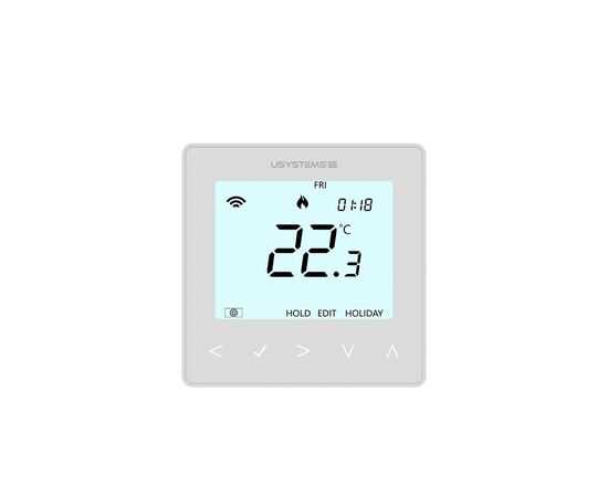 Термостат цифровой USYSTEMS HTC, белый