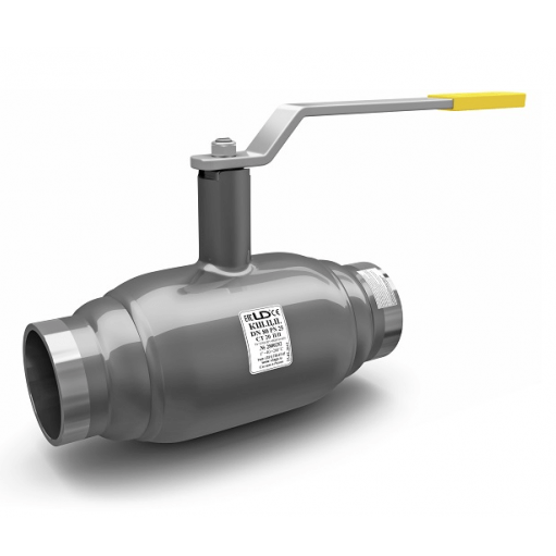 LD Кран КШЦП 2 1/2″ сварка-сварка, Ду 65 Ру, 2,5 МПа, сталь 20, п/п, L=260 мм