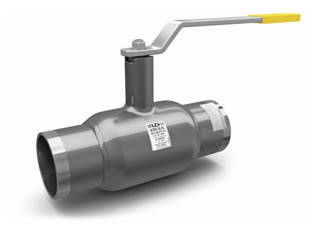 LD Кран КШЦП 100/80 Ру, 2,5 МПа, сталь 20, н/п, L=280 мм