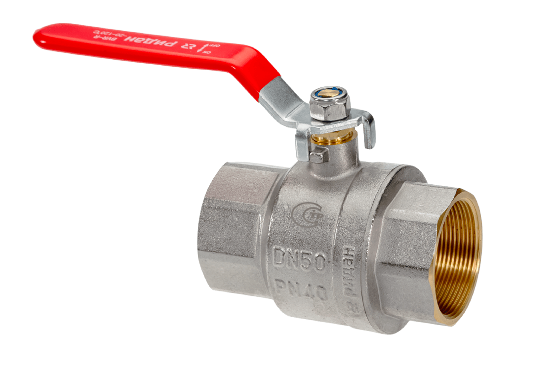 РИДАН Кран BVR-R шаровой PN40, DN15, с внутренней резьбой, ГОСТ, латунь