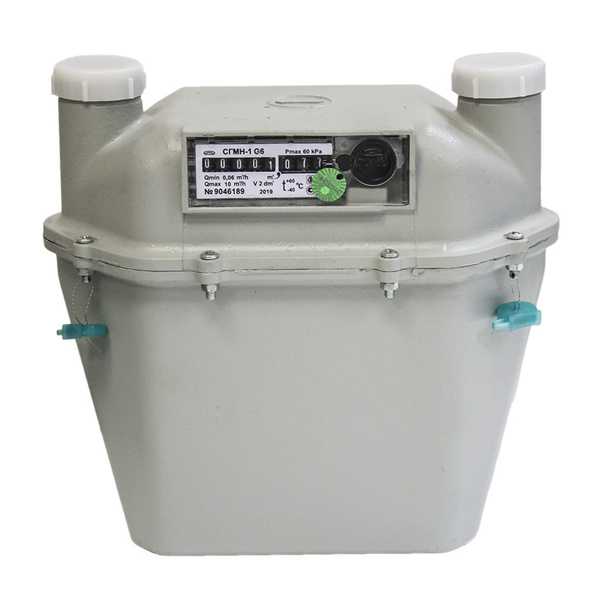 Счетчик газа бытовой СГМН-1-2-2 G6 правый