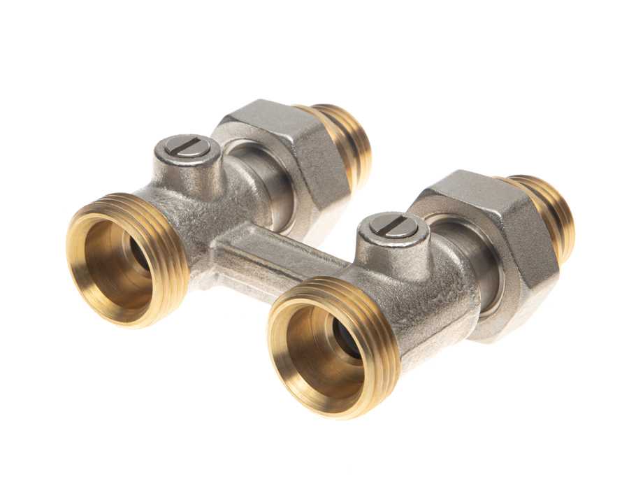 Клапан РИДАН LV-KB, PN 10, А 50мм, нижнее подключение, двухтрубная система