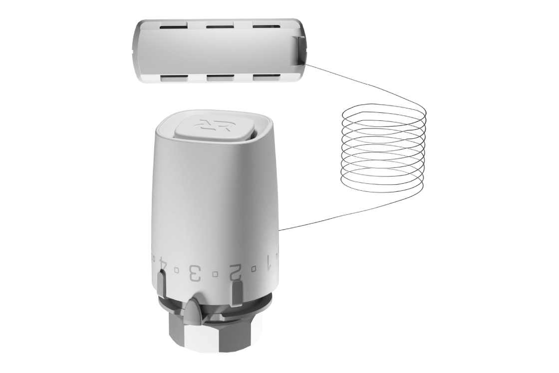 Термостатический элемент РИДАН/Danfoss TR Ultra, выносной датчик 2 м