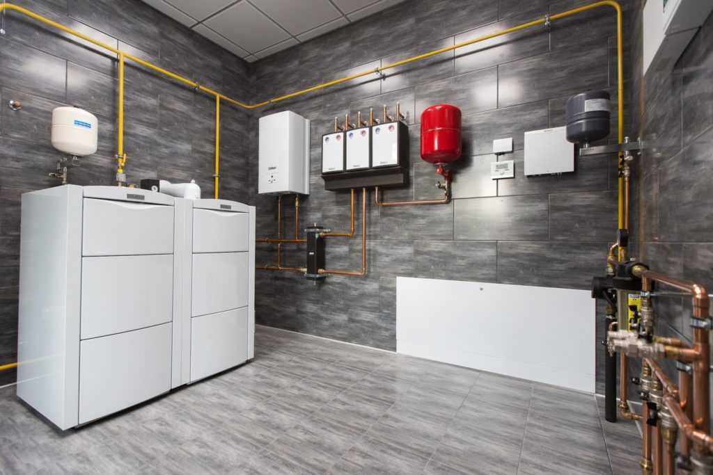 Обустроенная котельная в частном доме