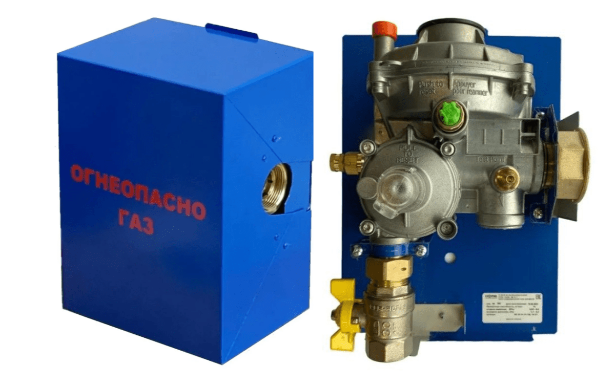Газорегуляторный пункт шкафной ГРПШ-НОРД-РД10-1